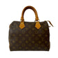 LOUIS VUITTON Handbag M41109 leather Brown Monogram Speedy 25