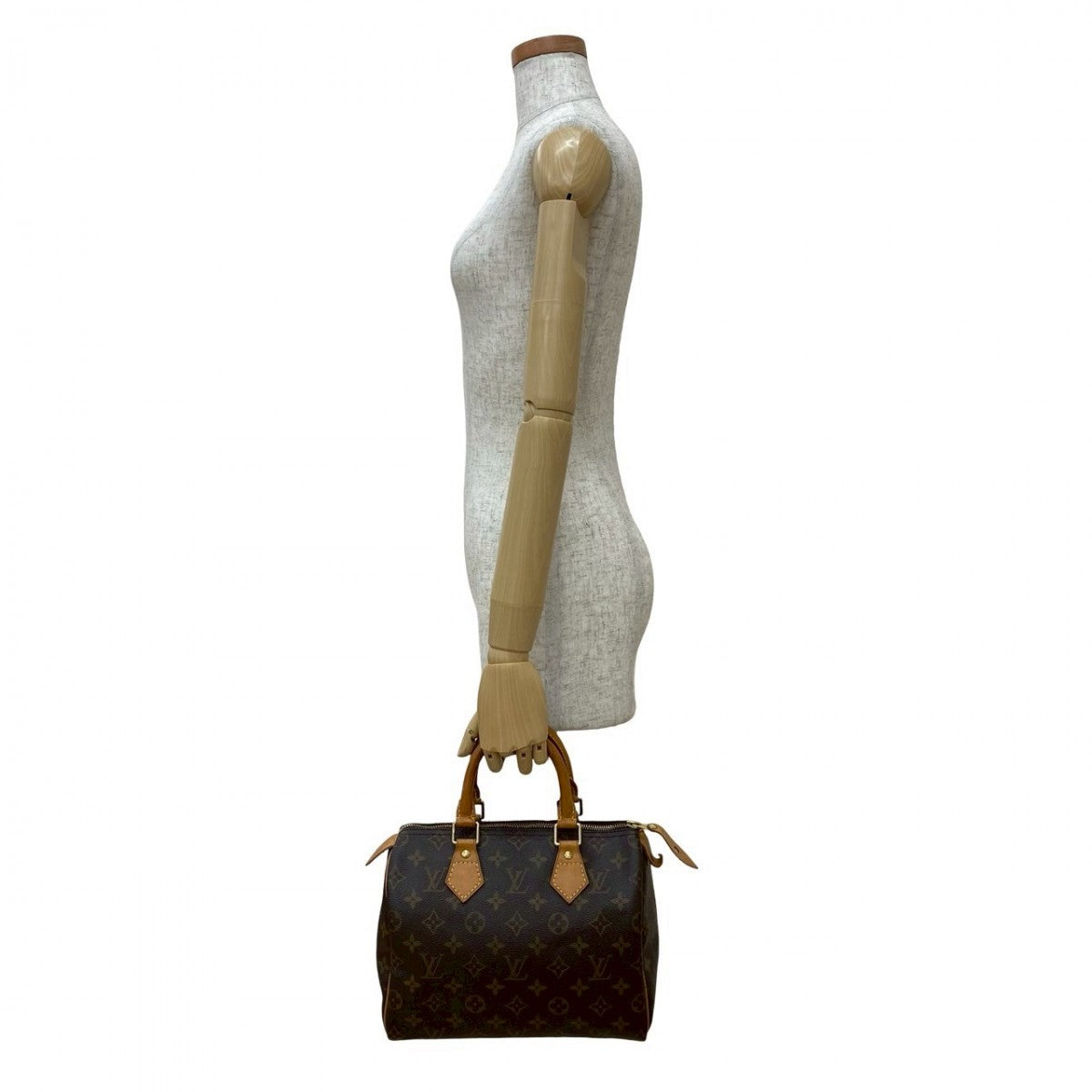 LOUIS VUITTON Handbag M41109 leather Brown Monogram Speedy 25