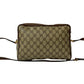 GUCCI Shoulder Bag leather Brown Sherry line