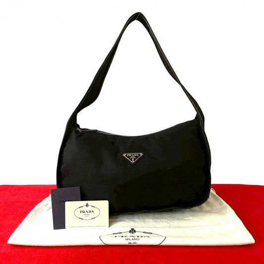 PRADA Shoulder Bag Nylon black