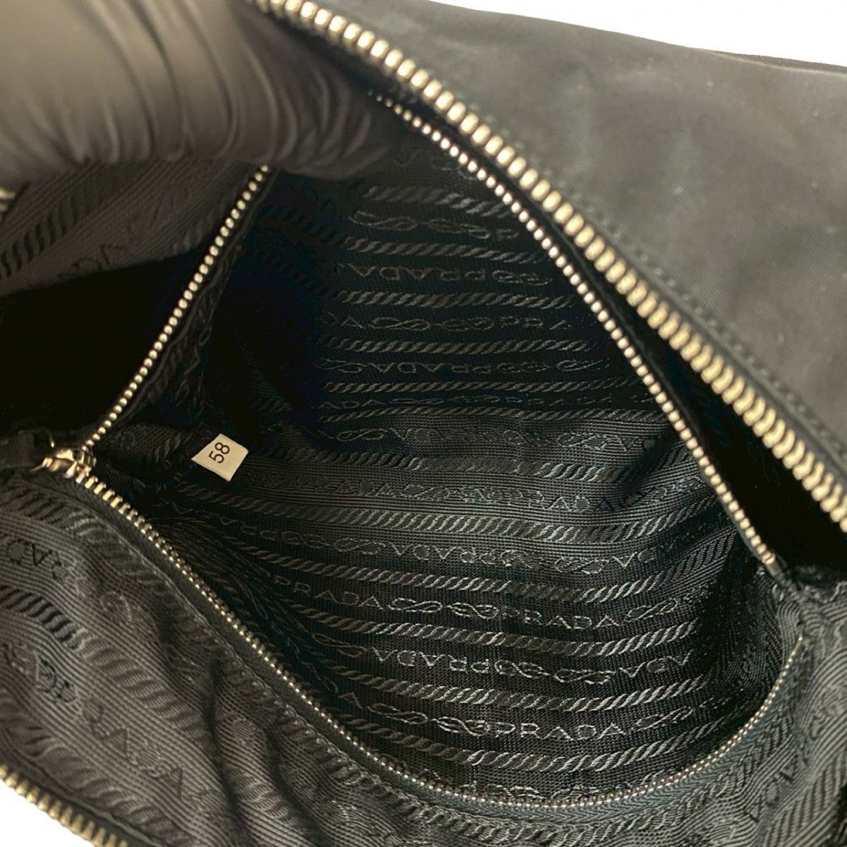 PRADA Shoulder Bag Nylon black