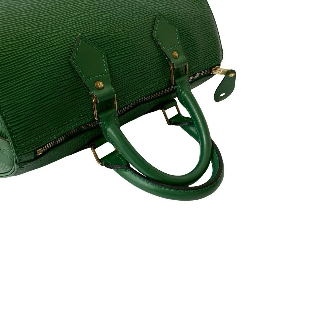 LOUIS VUITTON Handbag Epi Leather green Epi Speedy 25