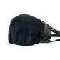 PRADA Handbag Leather, Nylon black Triangular logo Women Used Authentic