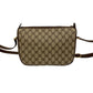 GUCCI Shoulder Bag leather Brown