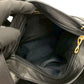 LOEWE Shoulder Bag leather black Anagram logo Women Used Authentic