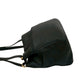 LOEWE Shoulder Bag leather black Anagram logo Women Used Authentic
