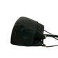 LOEWE Shoulder Bag leather black Anagram logo Women Used Authentic