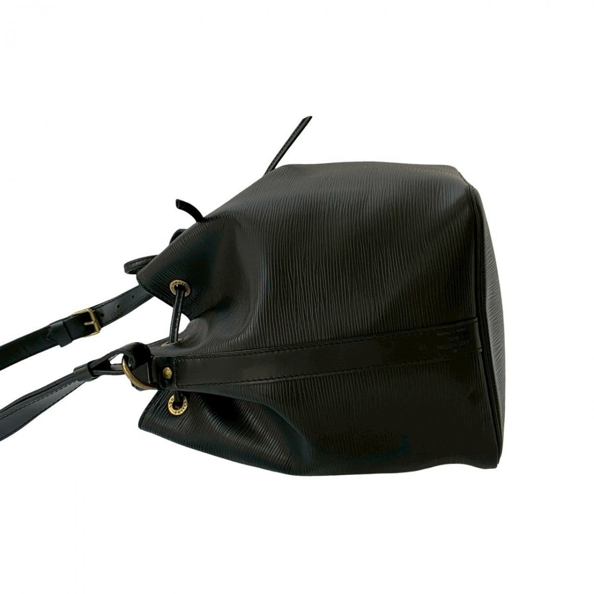 LOUIS VUITTON Shoulder Bag M59012 leather black Epi Petit Noe