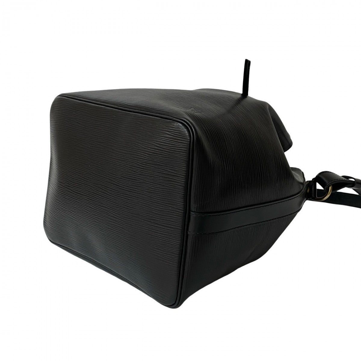 LOUIS VUITTON Shoulder Bag M59012 leather black Epi Petit Noe