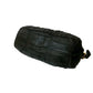 PRADA Handbag leather black logo Metal Women Used Authentic