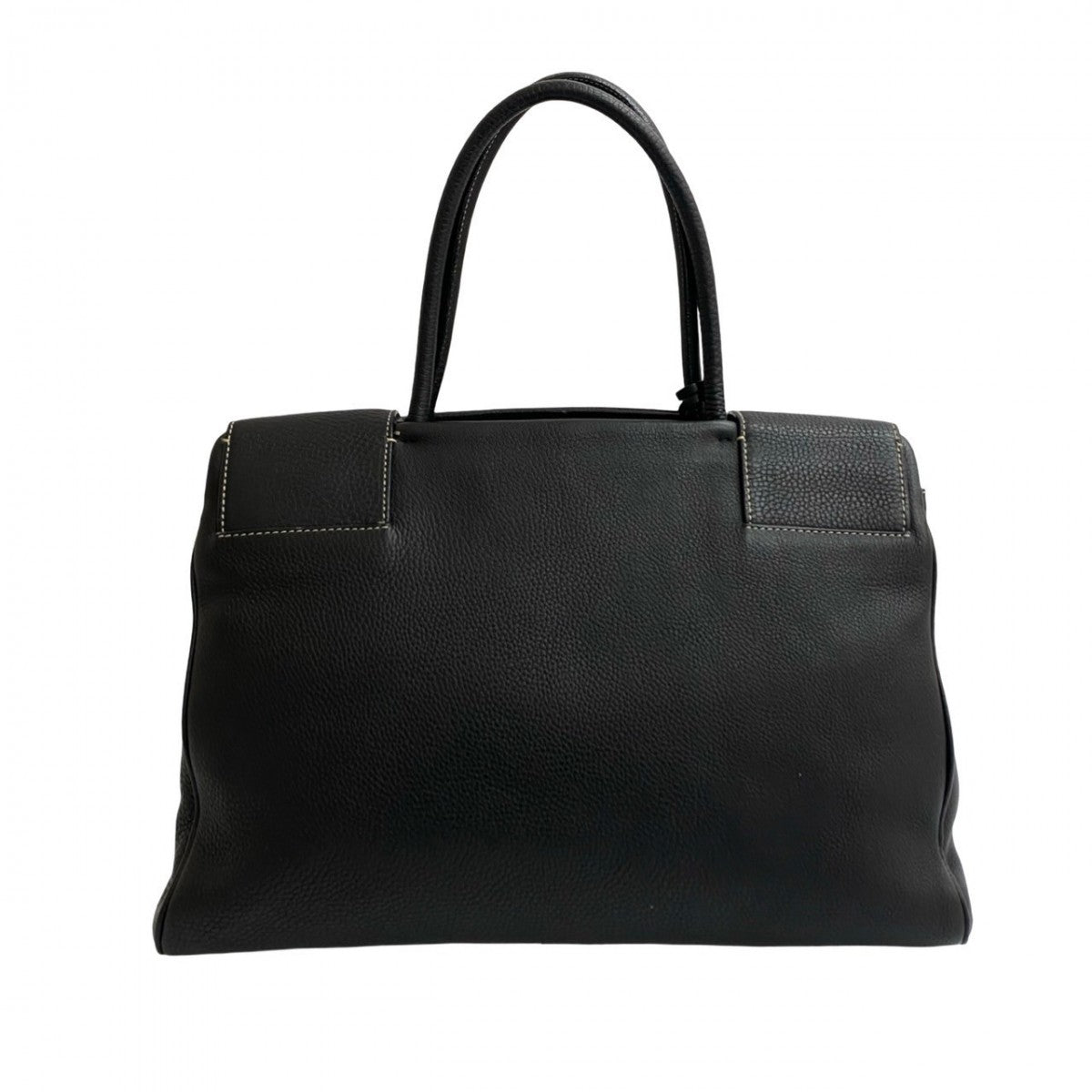 PRADA Handbag leather black