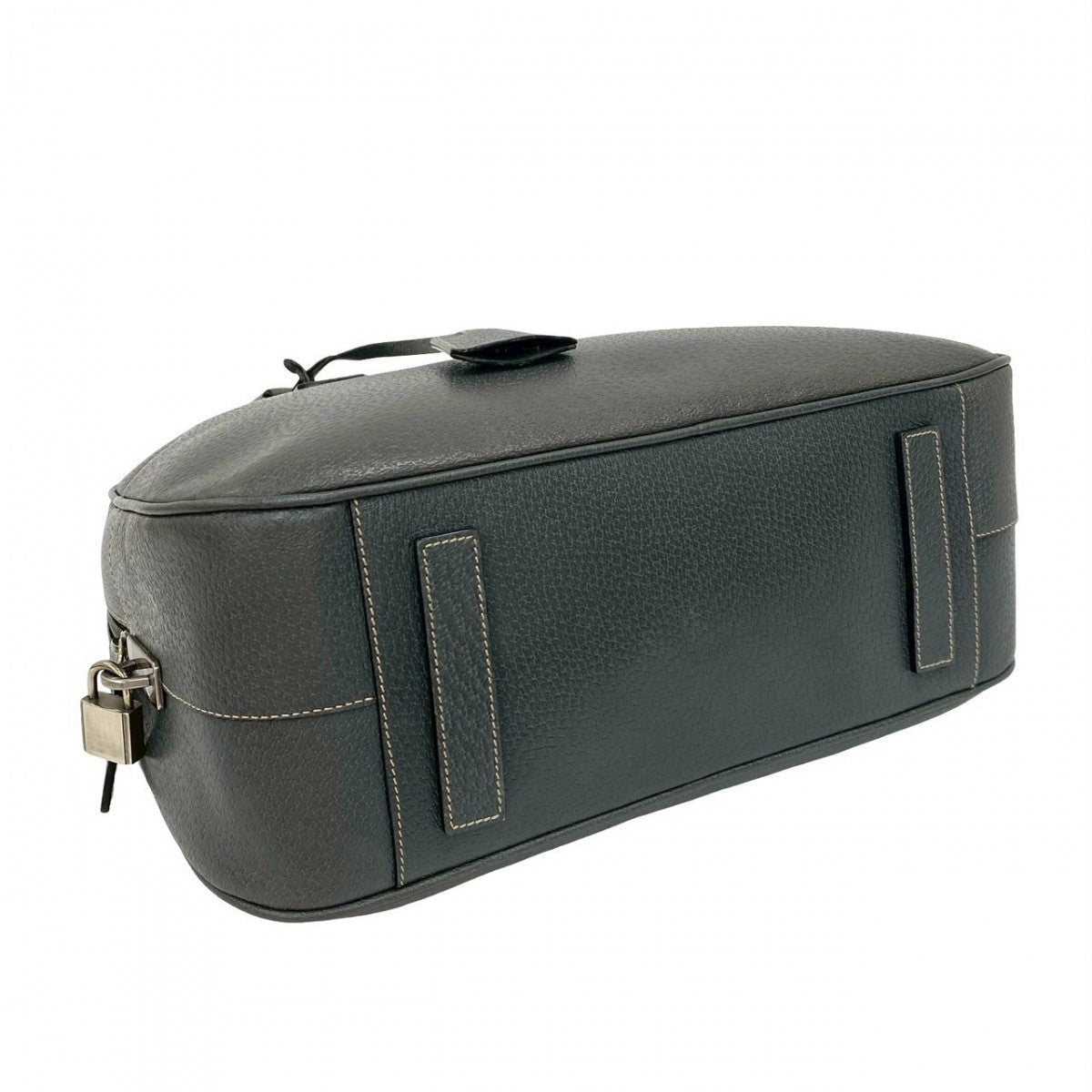 PRADA Handbag leather gray