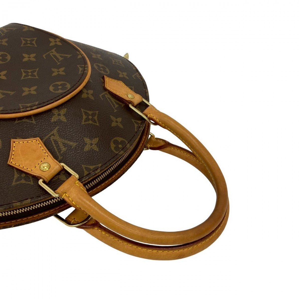 LOUIS VUITTON Handbag M51127 leather Brown Monogram Ellipse PM