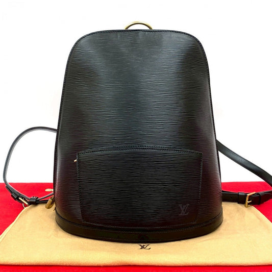 LOUIS VUITTON Backpack M52292 Epi Leather black Epi Coblanc