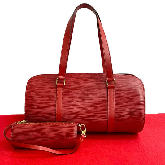 LOUIS VUITTON Handbag M52227 Epi Leather Red Epi Suflo