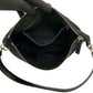 PRADA Handbag Nylon, Leather black Triangle Logo Metal Women Used Authentic
