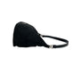 PRADA Handbag Nylon, Leather black Triangle Logo Metal Women Used Authentic