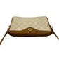 GUCCI Shoulder Bag leather white