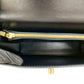 LOUIS VUITTON Handbag leather black Epi Malesherbes