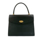 LOUIS VUITTON Handbag leather black Epi Malesherbes