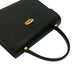 LOUIS VUITTON Handbag leather black Epi Malesherbes