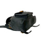 GUCCI Backpack leather Navy Bamboo