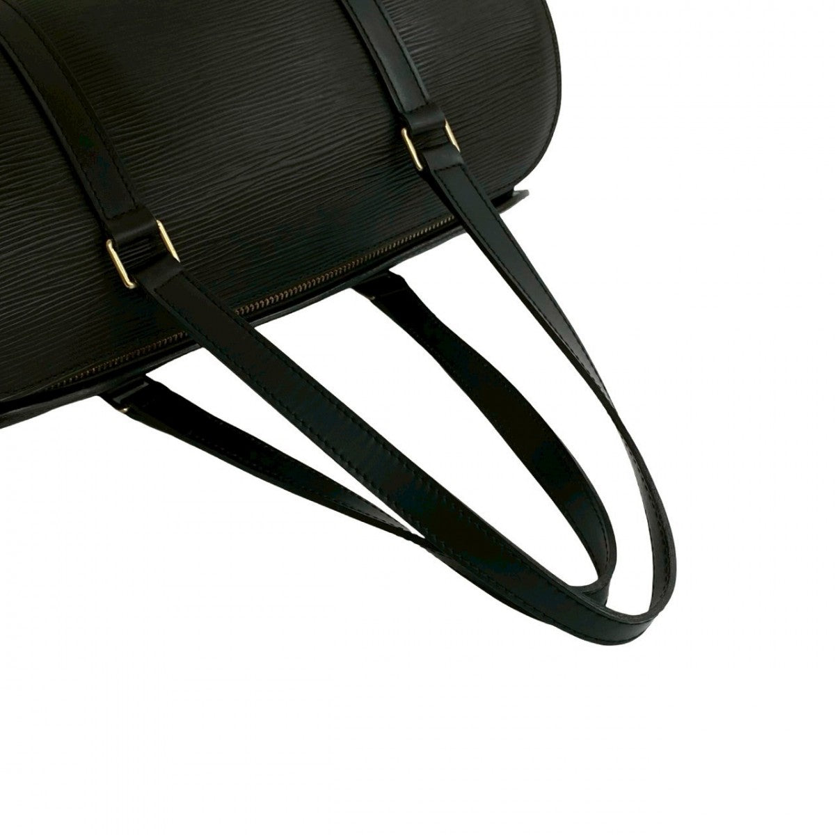 LOUIS VUITTON Handbag Epi Leather black Epi Suflo