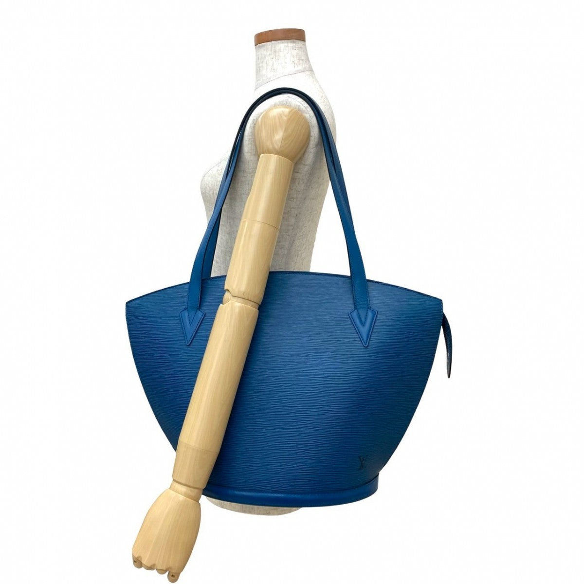 LOUIS VUITTON Tote Bag M52265 Epi Leather blue Epi Sunjack shopping