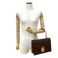 LOUIS VUITTON Handbag leather Brown Monogram Concorde