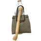 GUCCI Tote Bag leather Brown