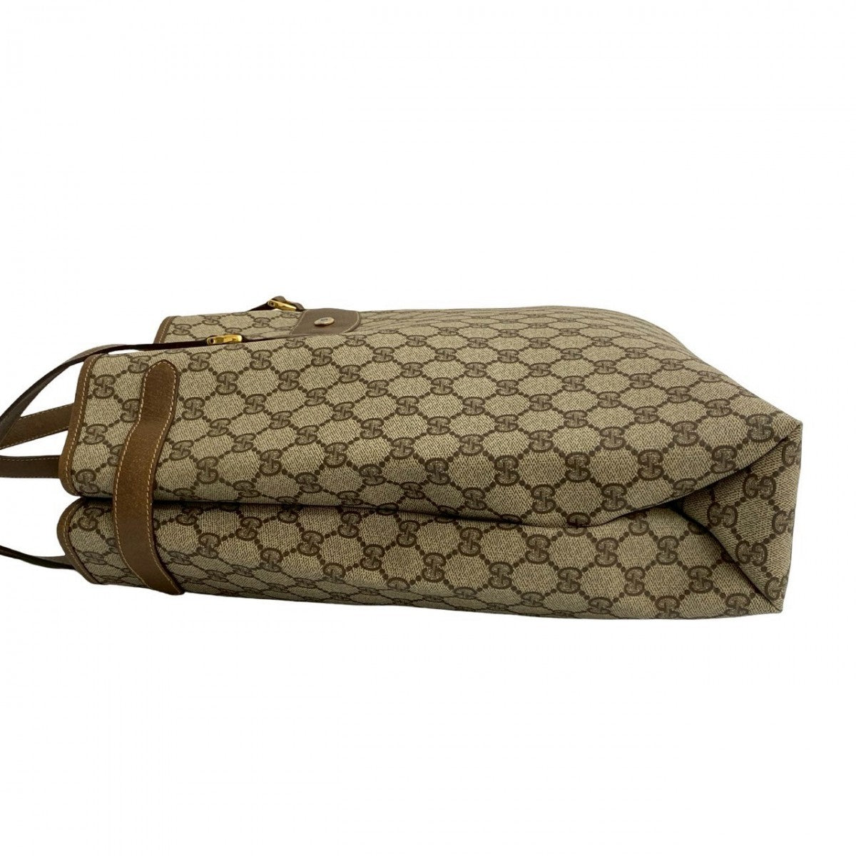 GUCCI Tote Bag leather Brown
