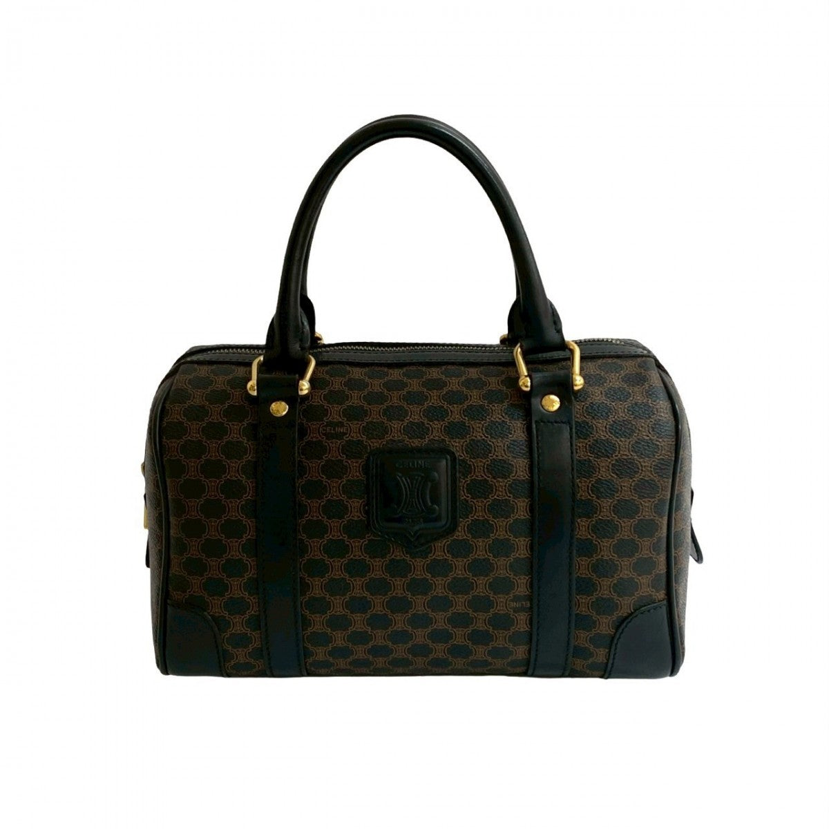 CELINE Handbag leather black