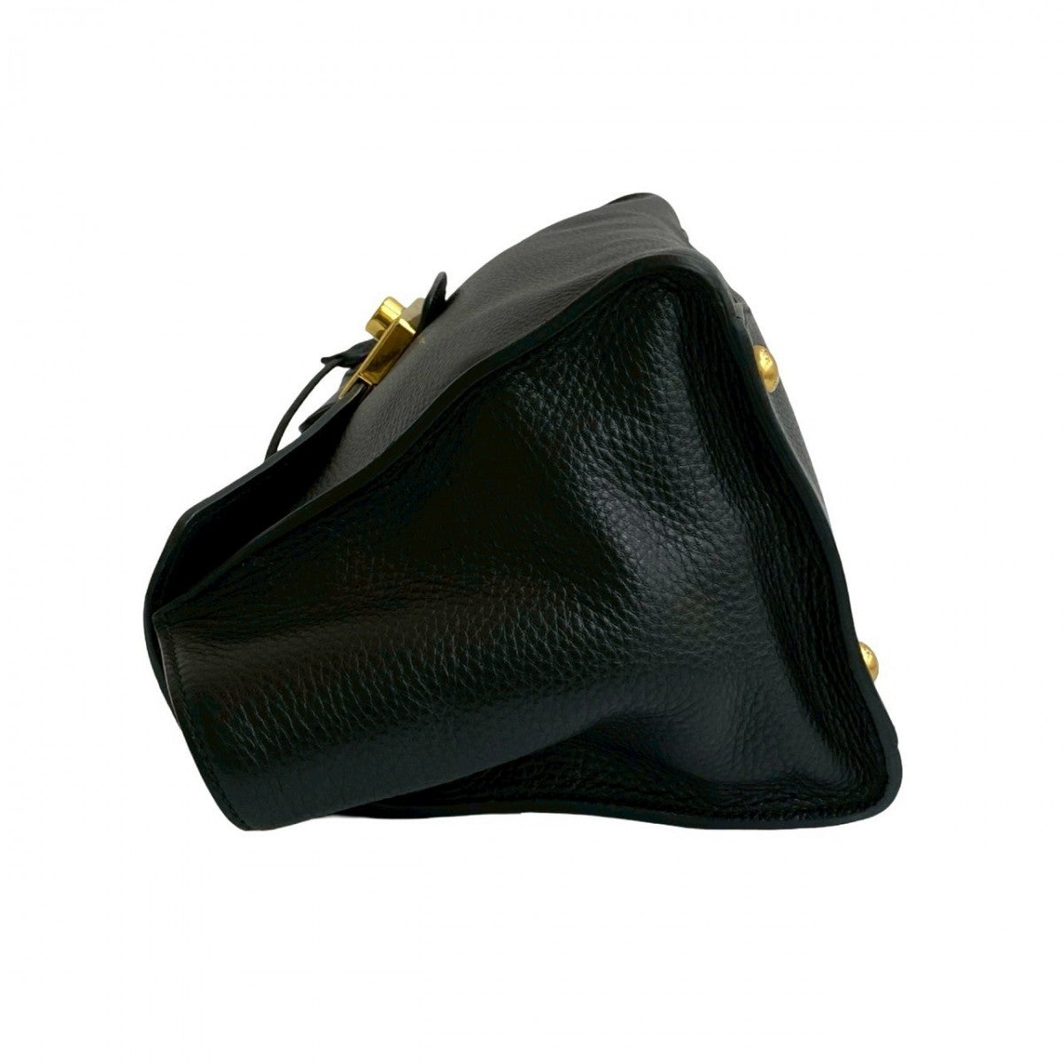 PRADA Shoulder Bag leather black