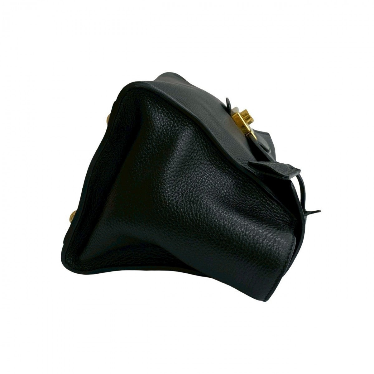 PRADA Shoulder Bag leather black