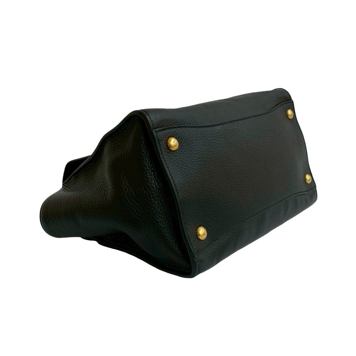 PRADA Shoulder Bag leather black
