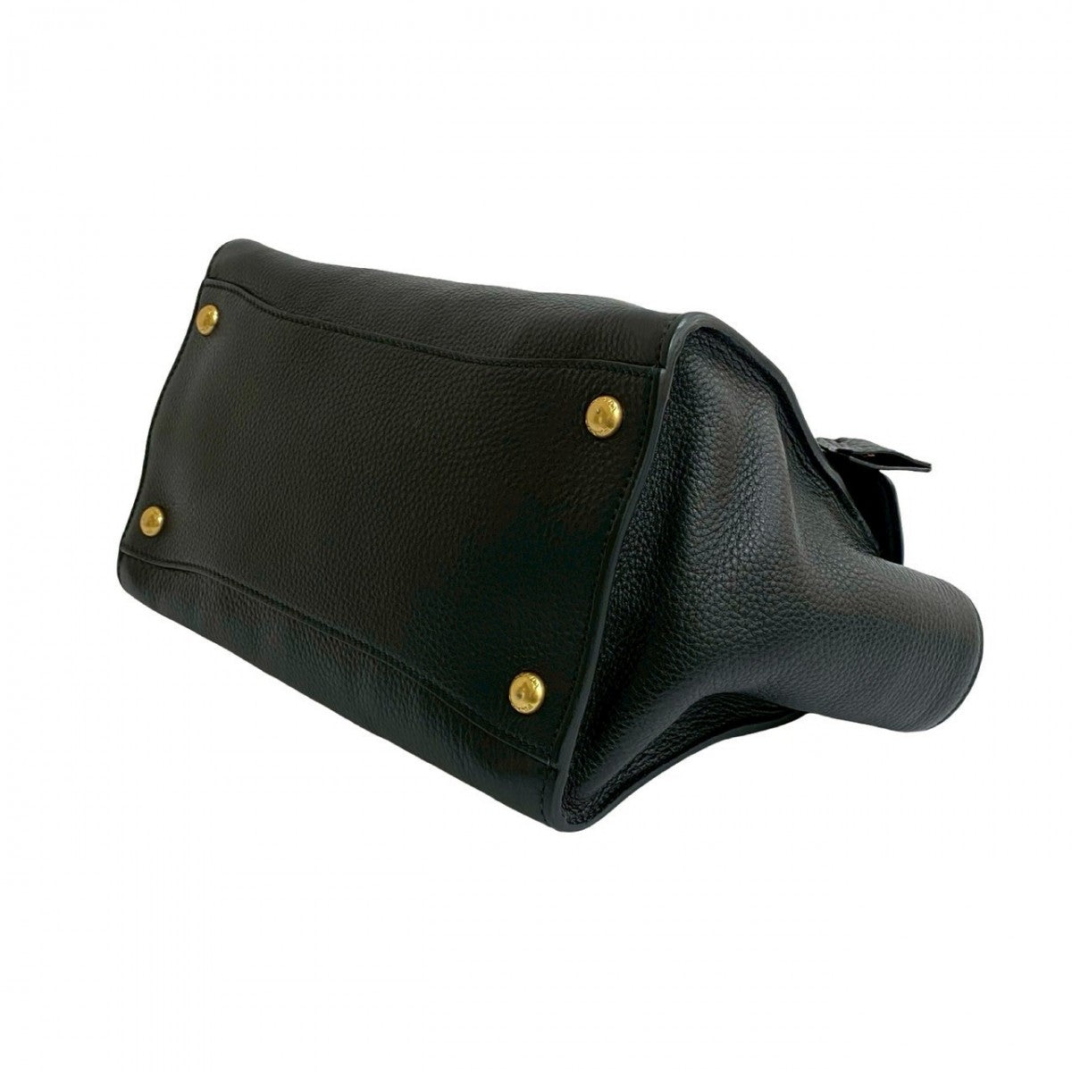 PRADA Shoulder Bag leather black