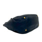 PRADA Tote Bag leather Navy