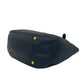 PRADA Tote Bag leather Navy