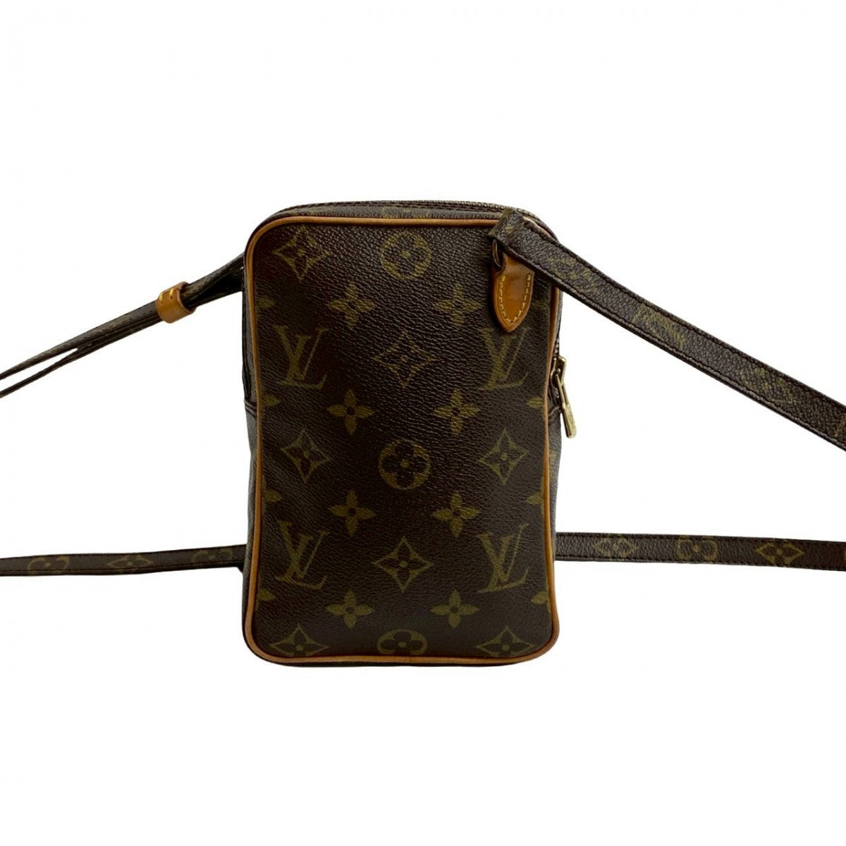 LOUIS VUITTON Shoulder Bag leather Brown Monogram Amazone