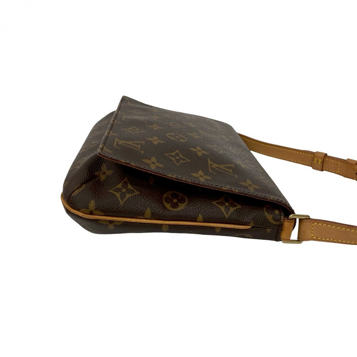 LOUIS VUITTON Shoulder Bag leather Brown Monogram Musette Tango