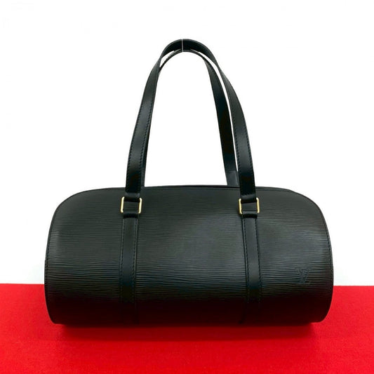 LOUIS VUITTON Handbag Epi Leather black Epi Suflo