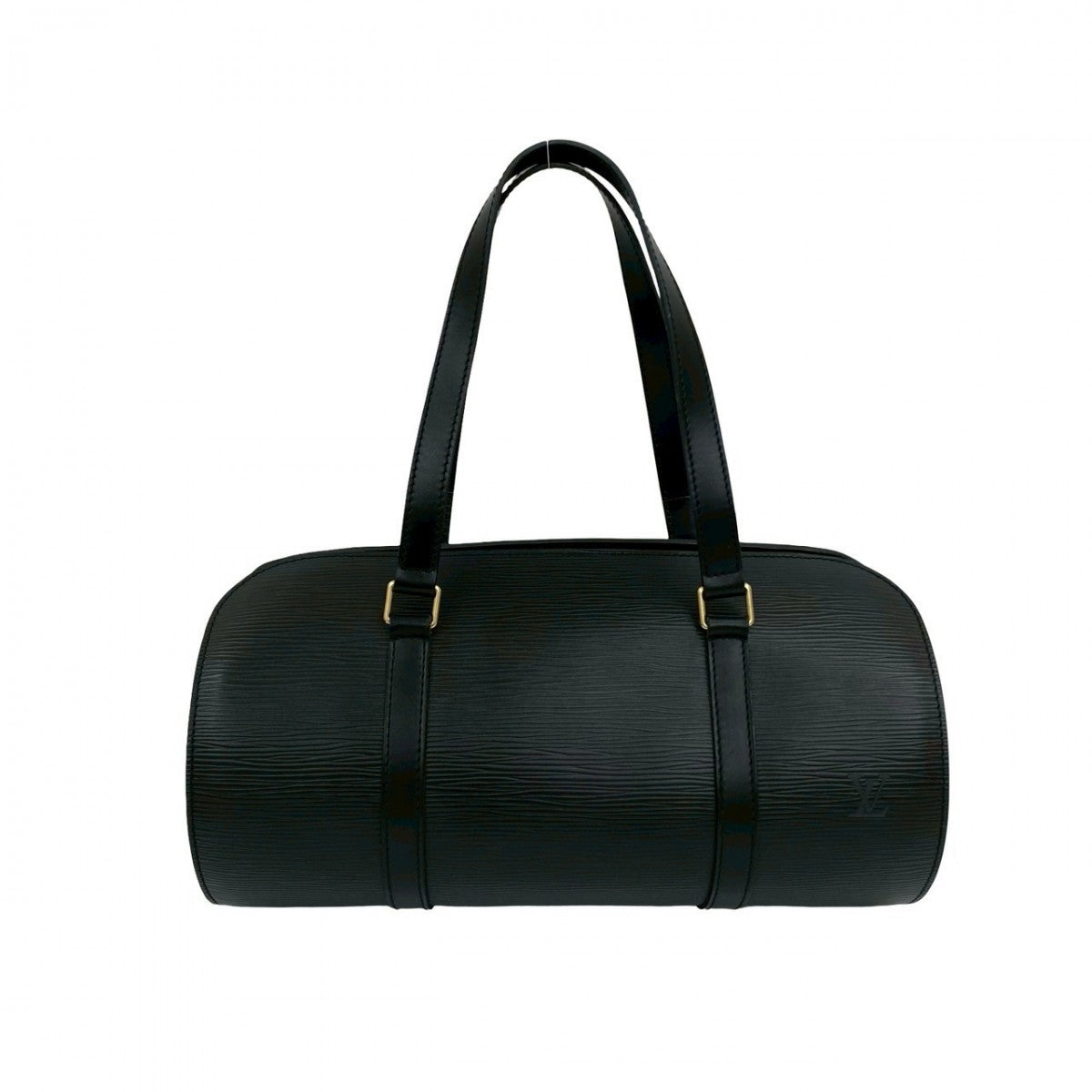 LOUIS VUITTON Handbag Epi Leather black Epi Suflo