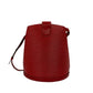 LOUIS VUITTON Shoulder Bag Epi Leather Red Cluny