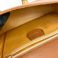 GUCCI Shoulder Bag leather Brown Bamboo