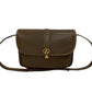 GUCCI Shoulder Bag leather Brown
