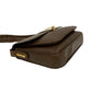 GUCCI Shoulder Bag leather Brown