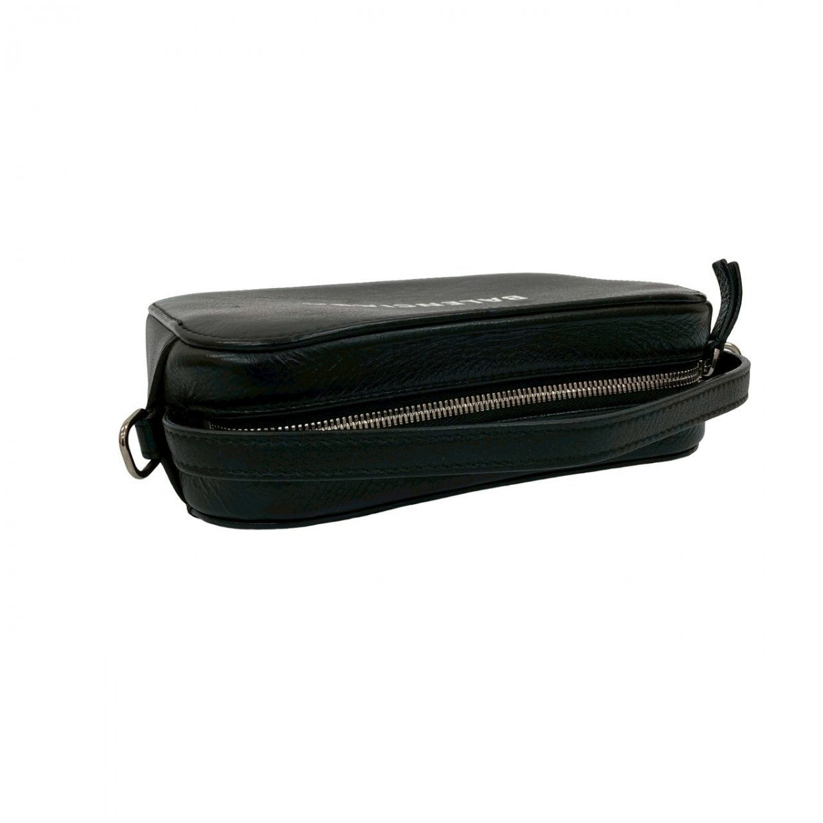 BALENCIAGA Shoulder Bag leather black Everyday camera bag S