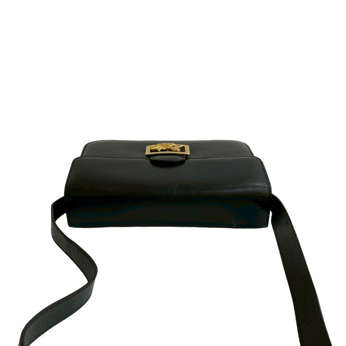 CELINE Shoulder Bag leather black