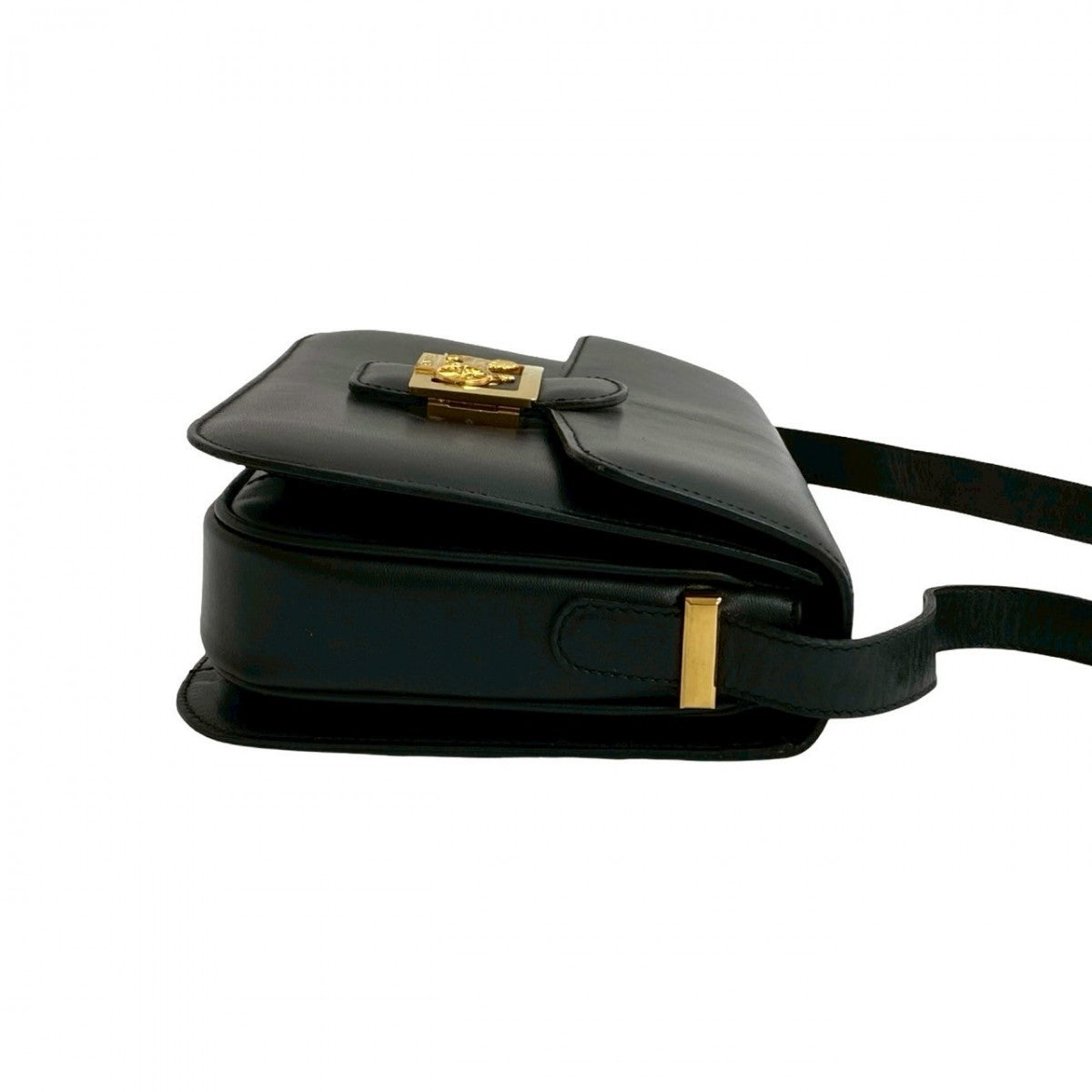 CELINE Shoulder Bag leather black