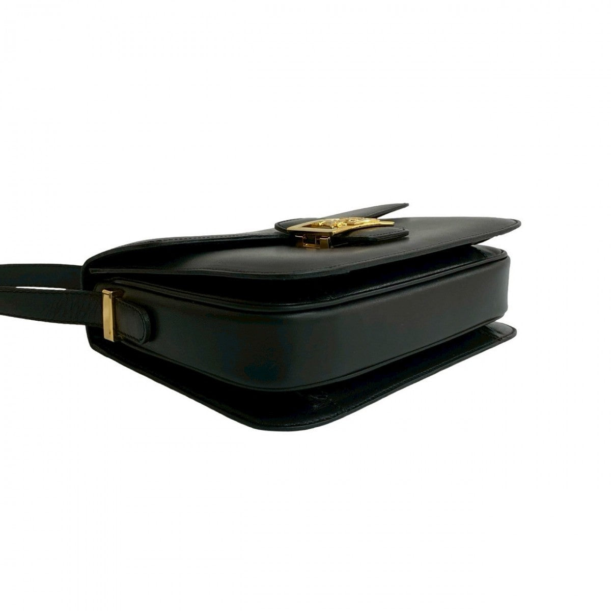 CELINE Shoulder Bag leather black